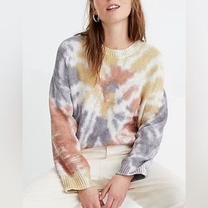Madewell Tie-dye sweatshirt.
